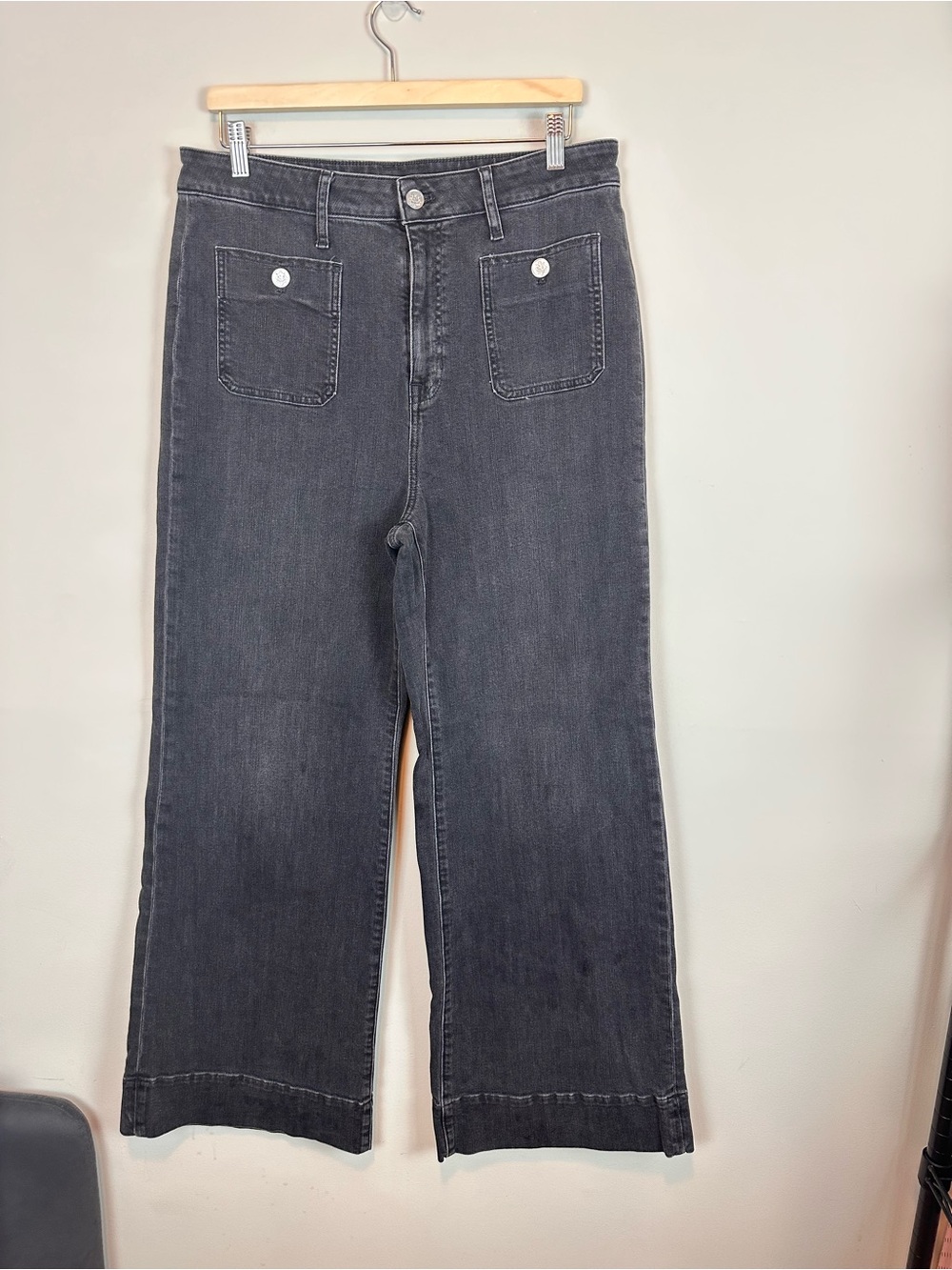 J. Crew Sailor denim trouser in 1996 semi-stretch size 31 - Picture 3 of 14